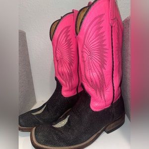 Custom Anderson Bean Stingray boots
